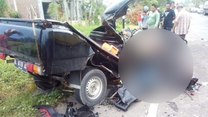 Kecelakaan pikap di Aceh (Antara)