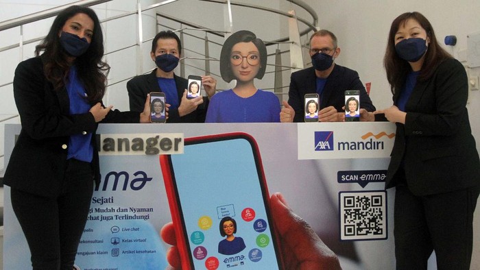 Layanan Asuransi Digital Satu Pintu AXA Mandiri menghadirkan layanan asuransi dan kesehatan digital menyeluruh satu pintu yakni Emma. Ini jadi transformasi digital dalam bisnis proteksi dan kesehatan.