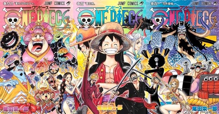 Manga One Piece Volume 99, 100, dan 101