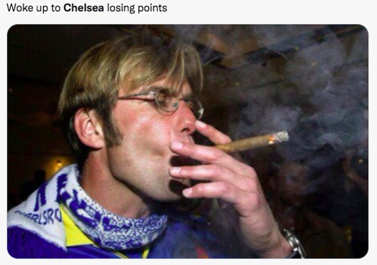 Meme Chelsea Imbang Lawan Manchester United