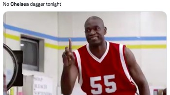 Tetap saja banyak netizen mengolok Chelsea yang tidak gahar semalam seperti meme ini. Foto: (Twitter)