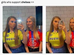 Meme Chelsea Nyaris Dibikin Malu Manchester United