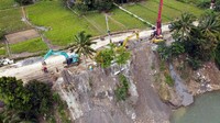 Untuk tebing longsoran yaitu di Kampung Bujal, Cinyiru 1-2 dan longsoran di Jengkol.