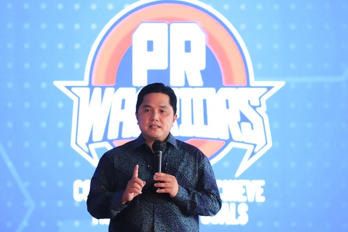 Menteri BUMN RI Erick Thohir telah mengukuhkan pengurus baru Forum Humas (FH) BUMN Periode 2021-2023.