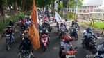 Momen Buruh Blokade Kawasan Darmo Surabaya