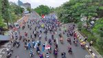 Momen Buruh Blokade Kawasan Darmo Surabaya