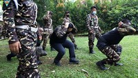 Sebelum dilantik, Erick telah berhasil mengikuti seluruh rangkaian pendidikan dan pelatihan dasar sebagai syarat menjadi anggota.