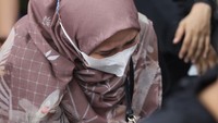 Nadzira Shafa baru lima bulan lalu dinikahi oleh Ameer Azzikra. Foto: Palevi/detikcom