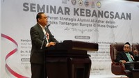 Selain mengajukan muadalah (penyetaraan) ijazah pesantren yang tergabung dalam FKPM dengan Al-Azhar, Syafrudin juga menyatakan di depan ribuan mahasiswa Indonesia di Mesir bahwa pemuda adalah pencipta masa depan dunia.