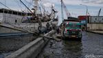 Potret Banjir Rob yang Terjadi Setiap Hari di Pelabuhan Sunda Kelapa