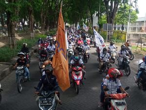 Antisipasi Anarkis, Polrestabes Surabaya Koordinasi dengan Tokoh Serikat Buruh