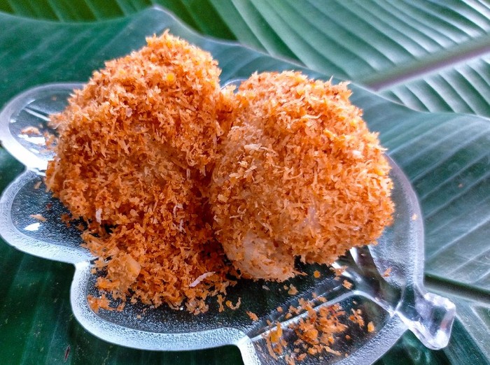 Resep Ketan Serundeng Gurih Pedas Resep Ketan Serundeng Gurih Pedas
