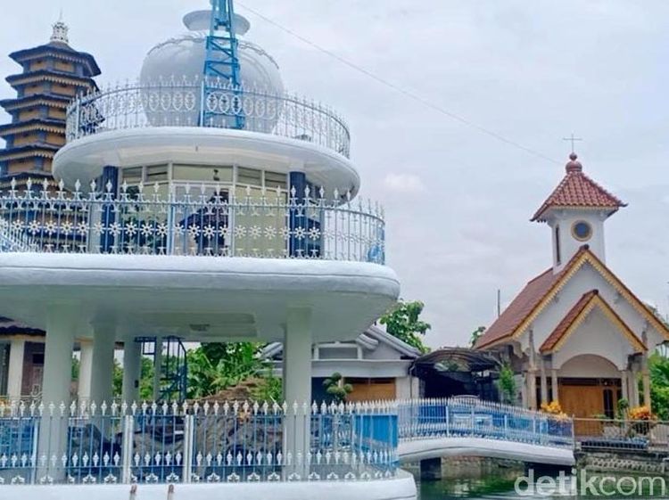 Rumah Megah di Madiun Ini Jadi Wisata Religi Berbagai Agama