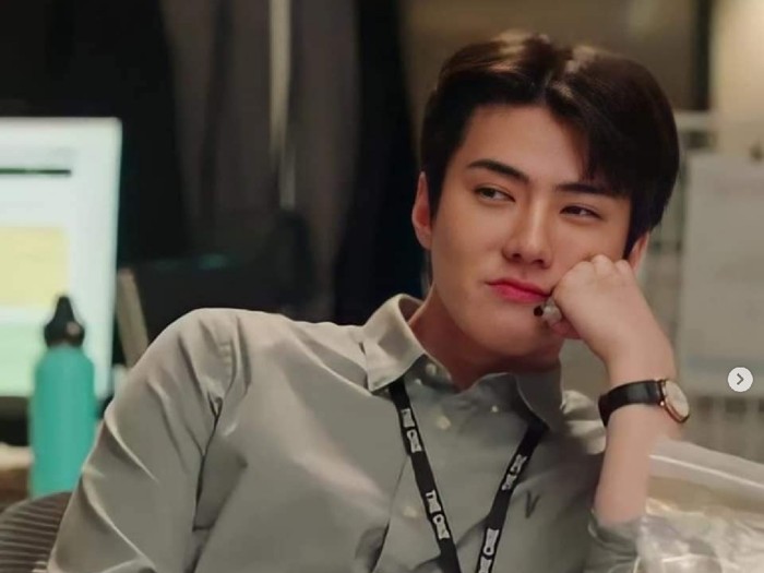 Sehun EXO pemain drama Korea Now We Are Breaking Up. Foto: Instagram Sehun EXO pemain drama Korea Now We Are Breaking Up. Foto: Instagram