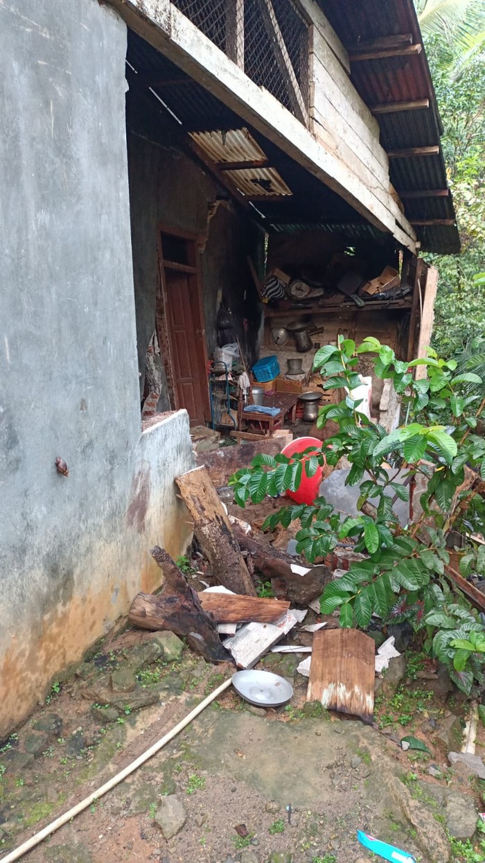 6 rumah di Lebak rusak terdampak pergerakan tanah