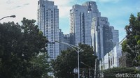 Lampu-lampu di kawasan itu kini menggunakan LED.