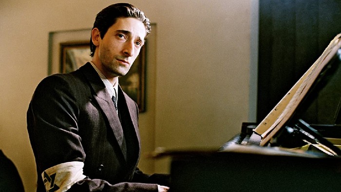 Adrien Brody di film The Pianist (2002).