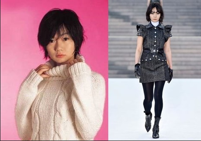 Bae Doo Na adalah aktris Korea yang go internasional. Sebelum terjun ke dunia akting, ia menjadi model katalog pada 1998 setelah direkrut oleh agensi ketika berjalan di Seoul. Begini potret jadulnya. Foto: Dok. Soompi