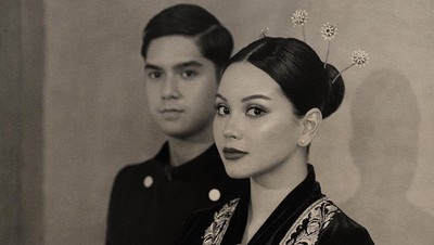 Intip 5 Foto Al Ghazali & Alyssa Daguise Pakai Baju Adat Jawa, Bak Prewedding