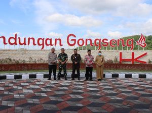 Bendungan Gongseng Bojonegoro yang Diresmikan Jokowi Berdiri di Lahan 390 Ha