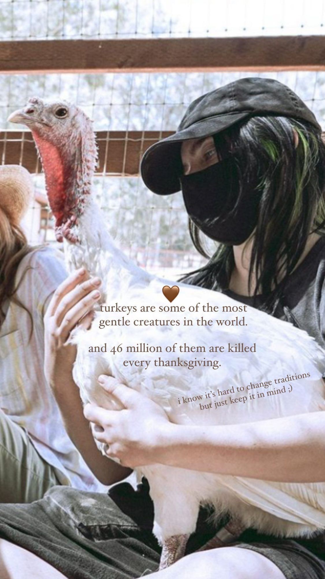 Billie Eilish Ajak Netizen Tak Makan Kalkun Saat Rayakan 'Thanksgiving'