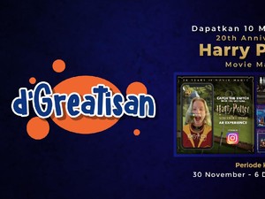 Cari Kata dari Dunia Sihir Harry Potter, Menangkan Mystery Box Eksklusif!