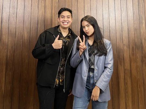 Foto Jerome dan Maudy Ayunda.