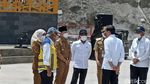 Potret Jokowi Resmikan Bendungan Tugu di Trenggalek