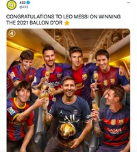 Meme Messi Ballon Dor