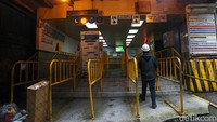 Lokasi kereta gantung ini berada di Terminal Tram 74, Tembagapura.