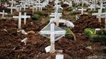 Misa Arwah Penuh Khidmad di Makam COVID-19 Rorotan