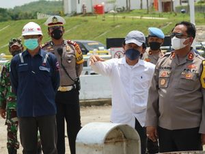 Bendungan Gongseng Diresmikan Jokowi, Polisi Siap Patroli Objek Vital
