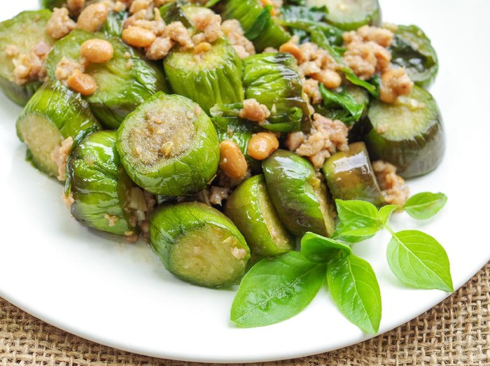 Resep Tumis Terong Hijau Tauco
