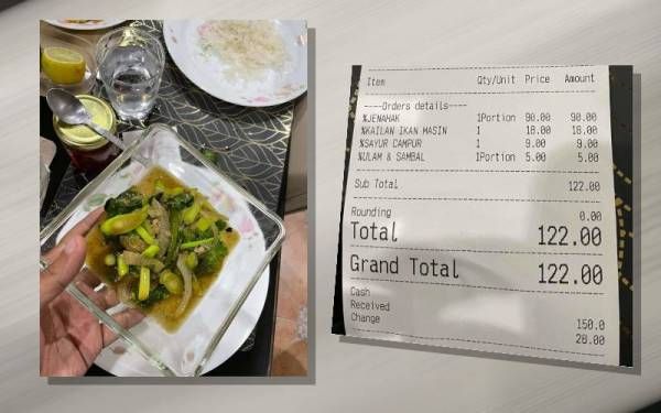 Resto Ini Dituduh Getok Harga karena Jual Kailan Ikan Asin Rp 60 Ribu