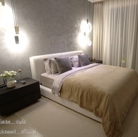 “Vila kan nggak ada ruang tamu. Aku pilih konsep vila karena aku bukan tipe orang yang tiap hari terima tamu. Yang ke sini pasti orang-orang yang sudah kenal,” jelas istri pengusaha Irwan Musry ini. Foto: Tangkapan layar YouTube/Sule Channel