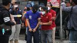 Suasana Reka Ulang Pembunuhan Satpam Gudang di Solo