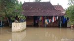 Sungai Silugonggo Meluap, Permukiman di Pati Terendam Banjir