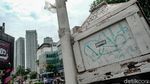 Tak Terawat, Tugu Peti Mati COVID-19 di Kemang Jadi Korban Vandalisme
