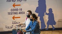 Sama seperti Maroko, langkah Israel menutup perbatasannya juga dipengaruhi oleh penyebaran varian Omicron. AP Photo/Ariel Schalit  
