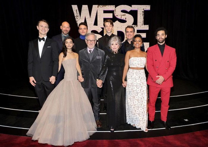West Side Story Sutradara dan bintang film West Side Story di karpet merah New York Premiere, Senin (29/11/2021) malam waktu setempat.