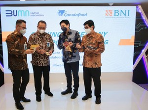 BNI Kucurkan Kredit Investasi Rp 1 Triliun untuk Biayai Garudafood