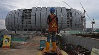 Potret Terkini Pembangunan Stadion JIS Kebanggaan Warga Jakarta