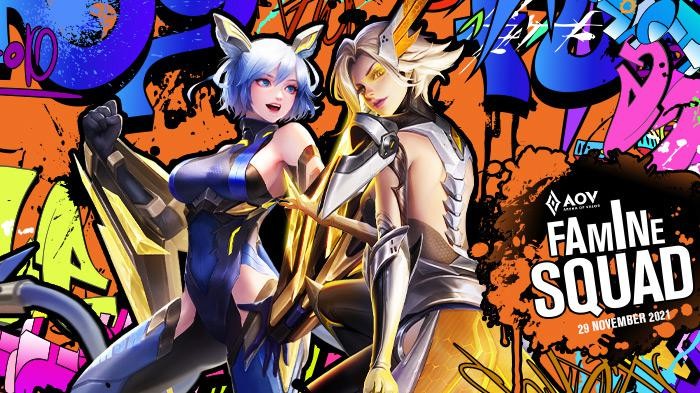 Dapatkan Tiga Skin Keren Arena of Valor di Event Famine Squad!
