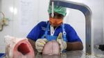 Di Sini, Hasil Laut Para Nelayan Papua Disimpan Sebelum Dipasarkan