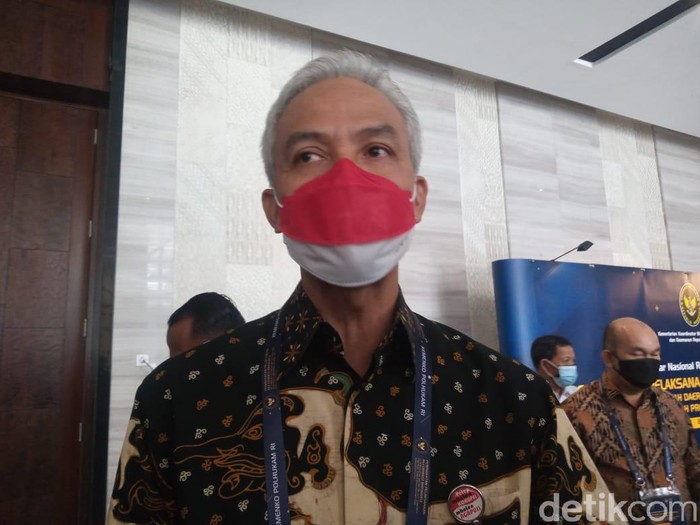 Ganjar Pranowo (Kadek Melda Luxiana/detikcom).