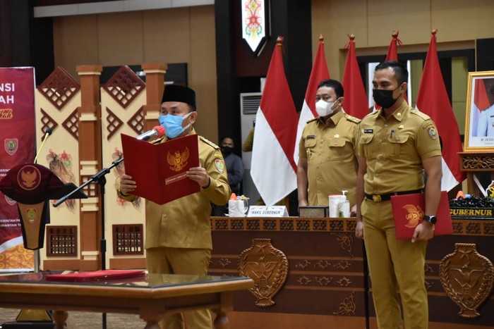 Gubernur Kalteng Minta 45 Pejabat Baru Dilantik Ciptakan Terobosan