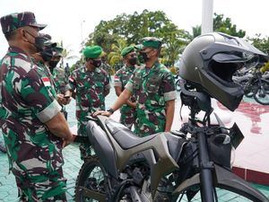Kodam Cenderawasih Terima 3 Rantis dan 64 Motor Trail, Siap Amankan Papua