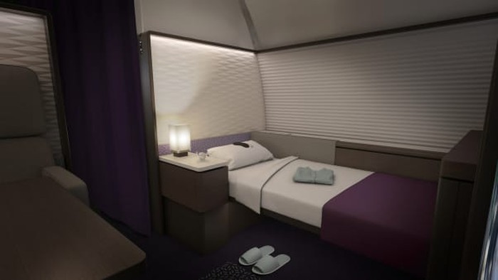 Kursi first class pesawat