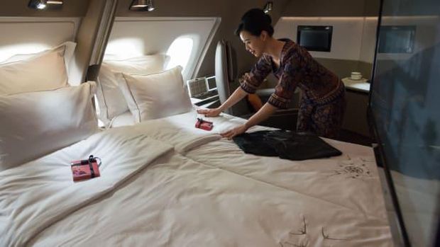 Kursi first class pesawat
