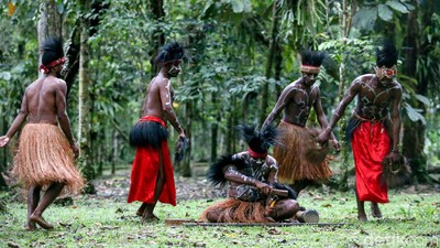 Mengenal Tari Seka, Tarian Asli Suku Kamoro di Papua